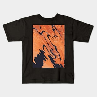 Halloween Abstract Painting Kids T-Shirt